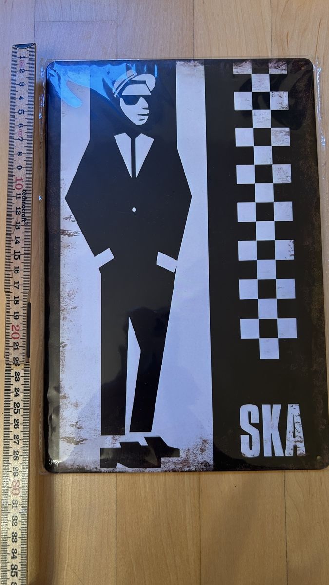 Schilder: SKA - Two Tone - Rocksteady - Reggae - Blechschild – Neu und originalverpackt aus Erlinsbach von Basi67 2