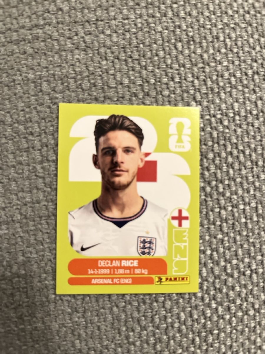 Panini Carte collezionabili: Panini WM Sticker Declan Rice ENG10 – Nuovo (secondo la descrizione) da Stäfa venduto da greety1981