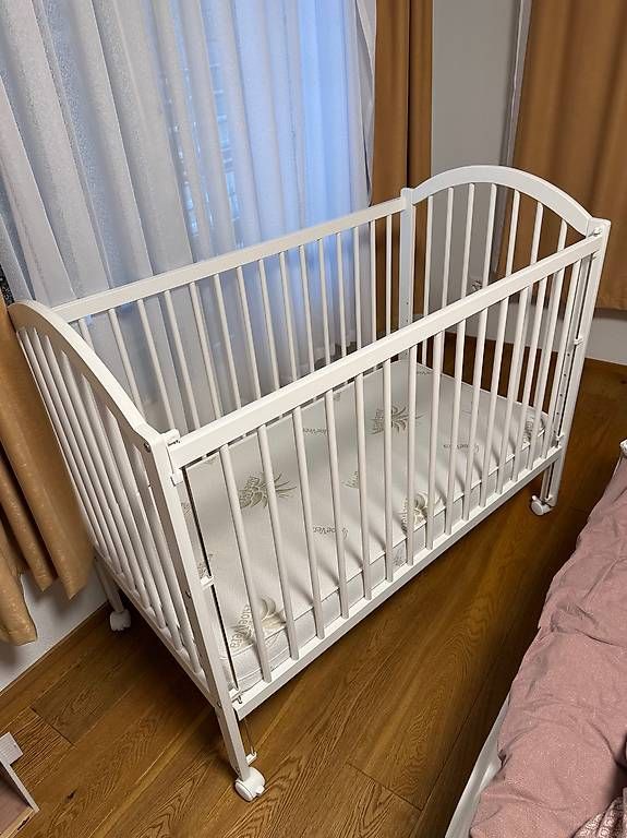 Letti: White baby cot (bed) 60 x 120 cm – Usato da Uster venduto da kleh 4