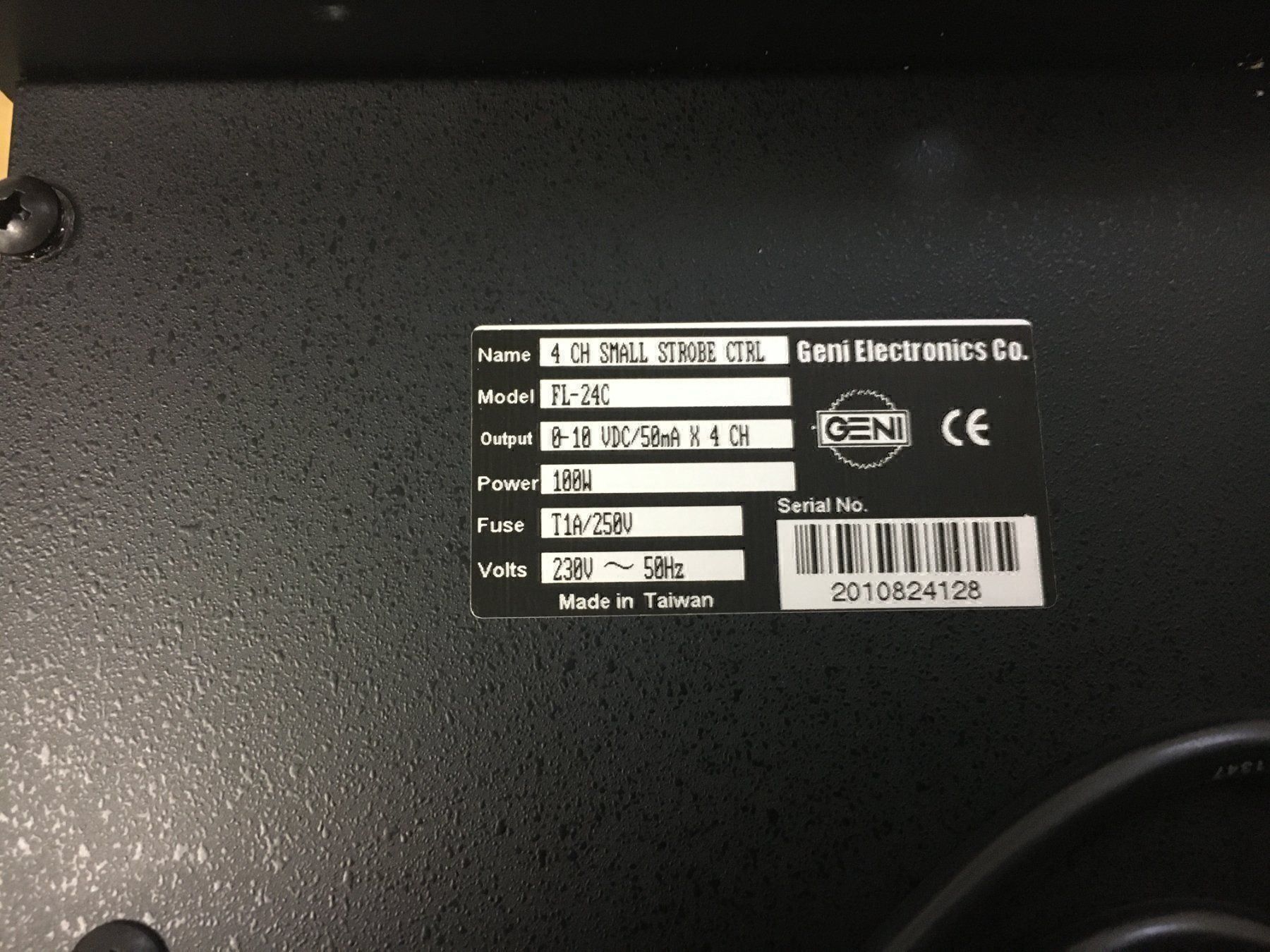 Console di mixaggio: GENI FL-24C Strobe-Control 4-Channel – Usato da Schaffhausen venduto da mariovit 1