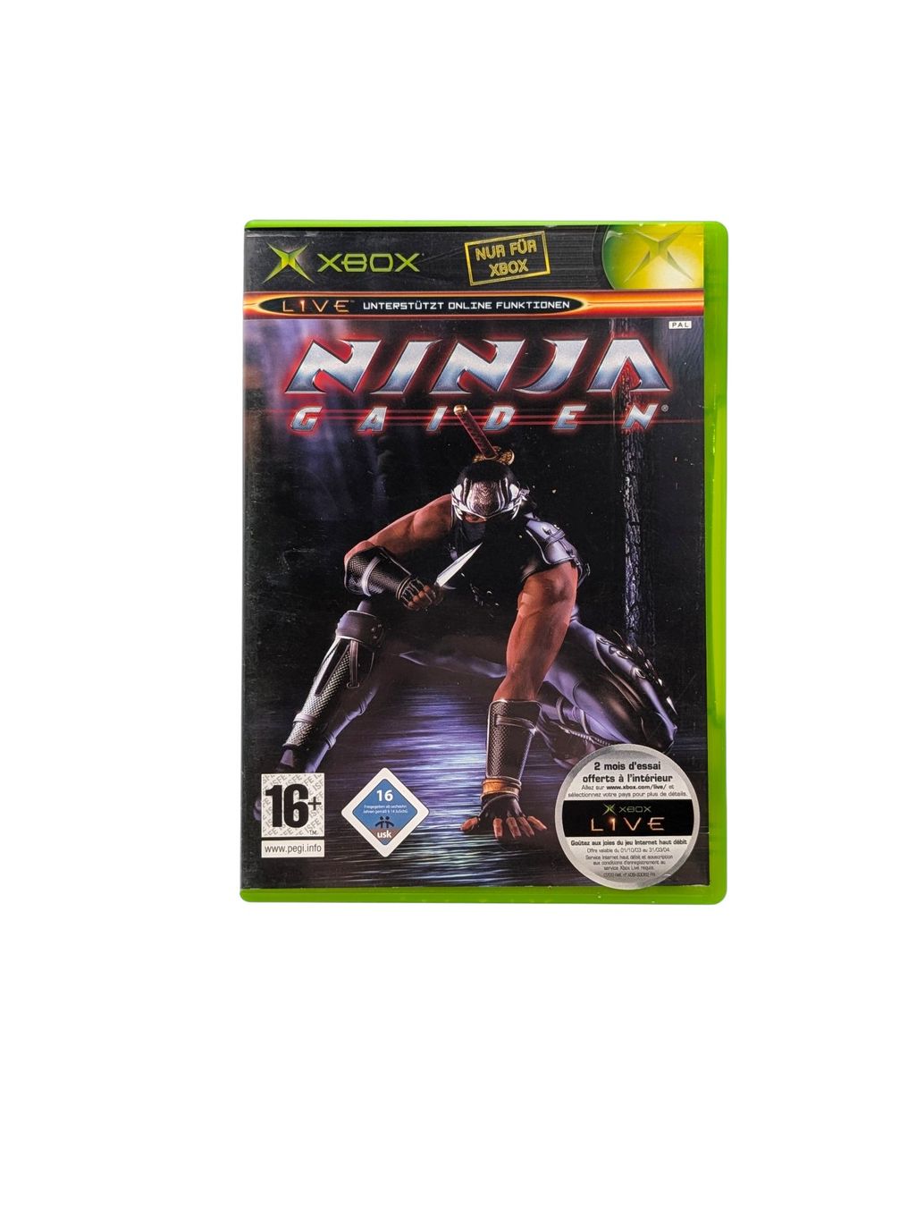 Microsoft Giochi: Ninja Gaiden Xbox Classic – Usato da Domat/Ems venduto da IsseldorsShop