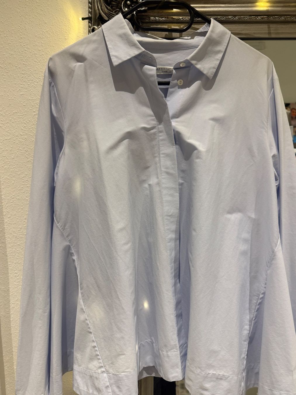 Camicette: Edle Baumwollbluse von Artigiano / Gr.38/40 – Usato da Biel/Bienne venduto da fabuena 3
