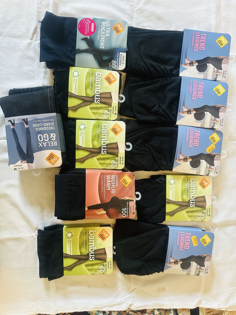 Leggings: Trend Leggings mit Baumwolle 83-40 oder 40-44 – Nuovo (secondo la descrizione) da Dietikon venduto da moradi24