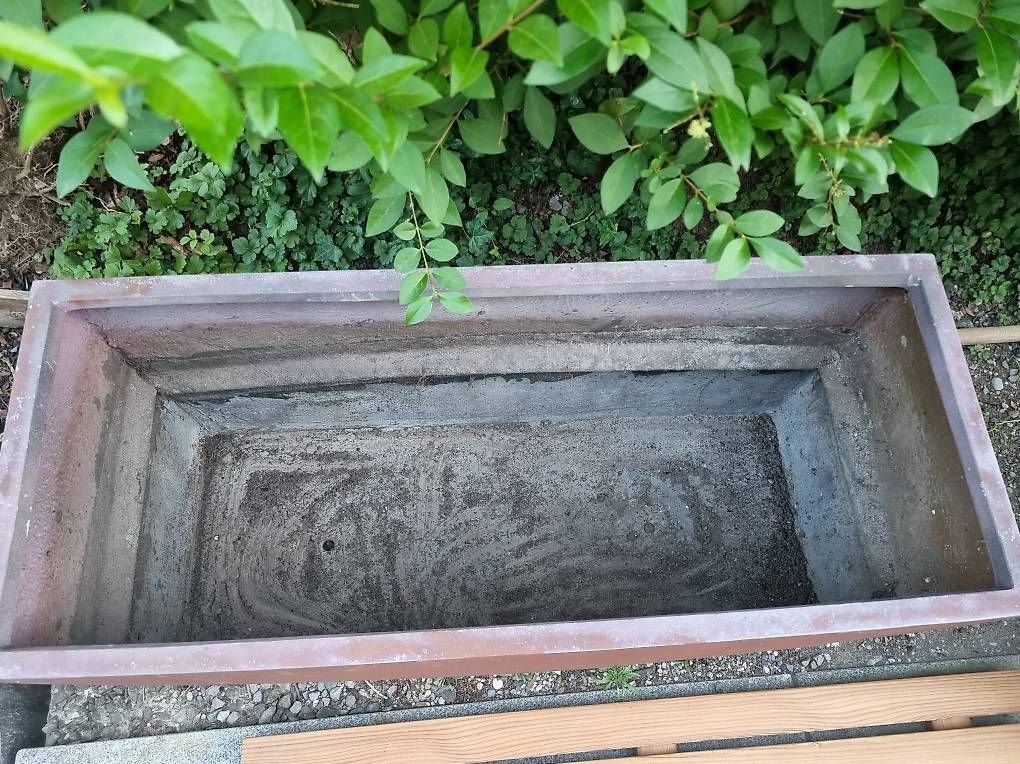 Pots de fleurs: Pflanztrog Rostoptik Topf – D'occasion à Merlischachen par Yaha_ 1