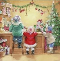 Serviette children in toy store (1550) 2Stk.