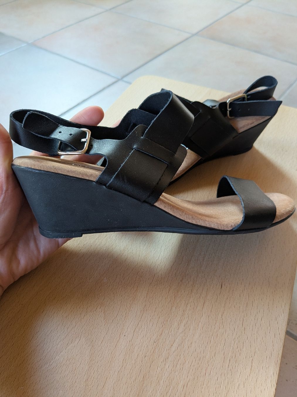 Scarpe da donna: Sandales à talon – Nuovo (secondo la descrizione) da Euseigne venduto da Barbichette 1