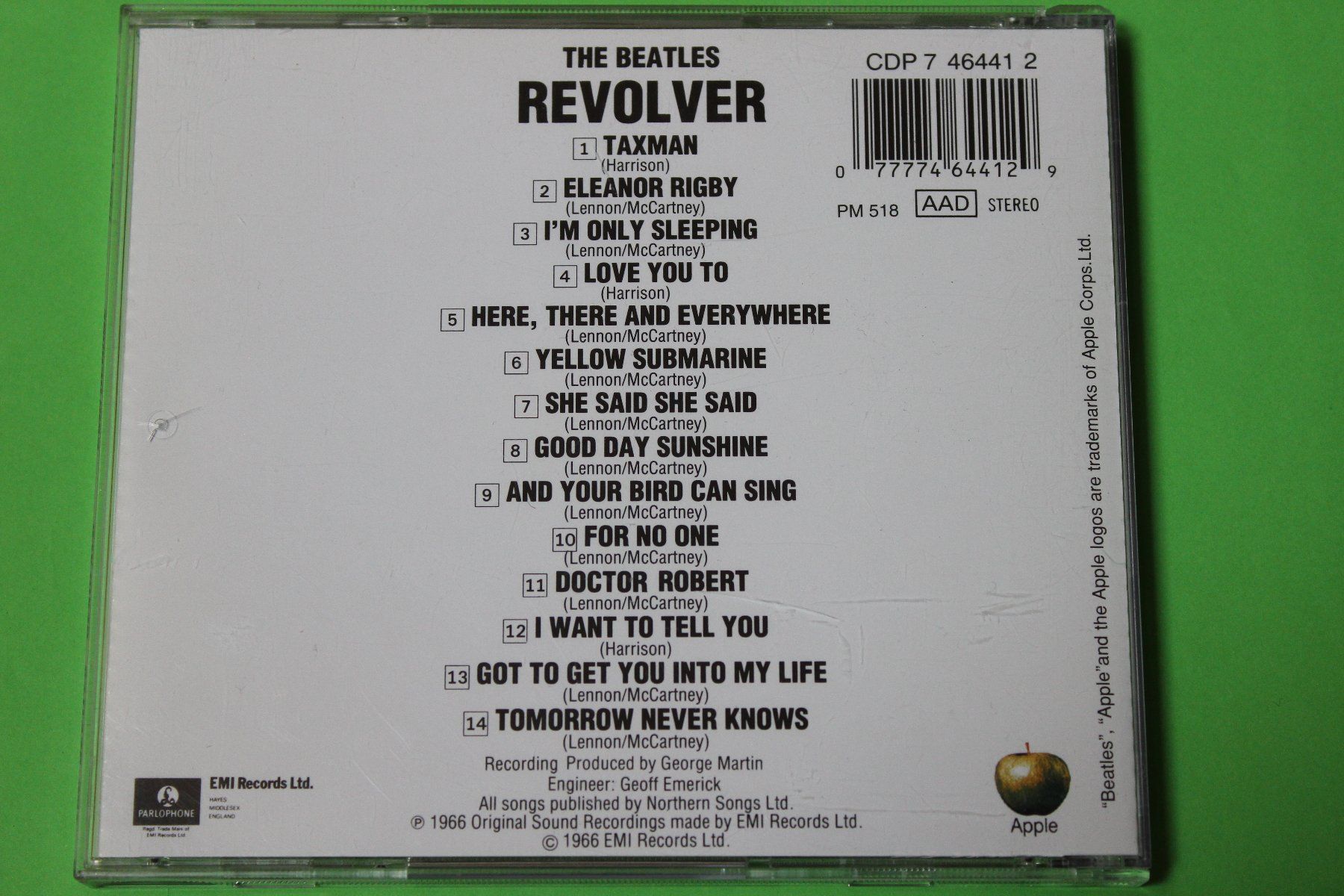 CD: THE BEATLES - REVOLVER 80s-CD – Usato da Tübach venduto da JamesStone 2