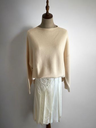 CLOSED Oversize Pullover Gr. XS Beige/Gelb
