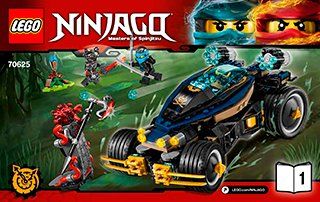 Lego Baukästen: Lego Ninjago 70625 - Samurai Turbomobil – Gebraucht aus Aettenschwil von Stockard