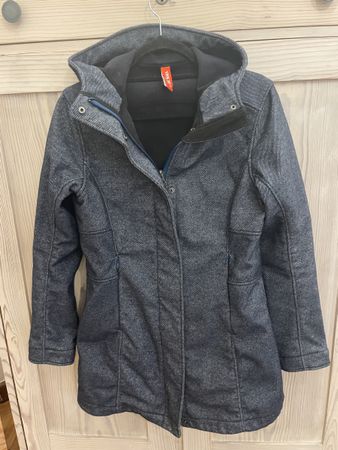 Tatonka Softshell Jacke jeansblau Gr.36 Top Zustand für Dame