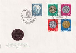 Lot Pro Patria FDC 1964 1966 1968 1969