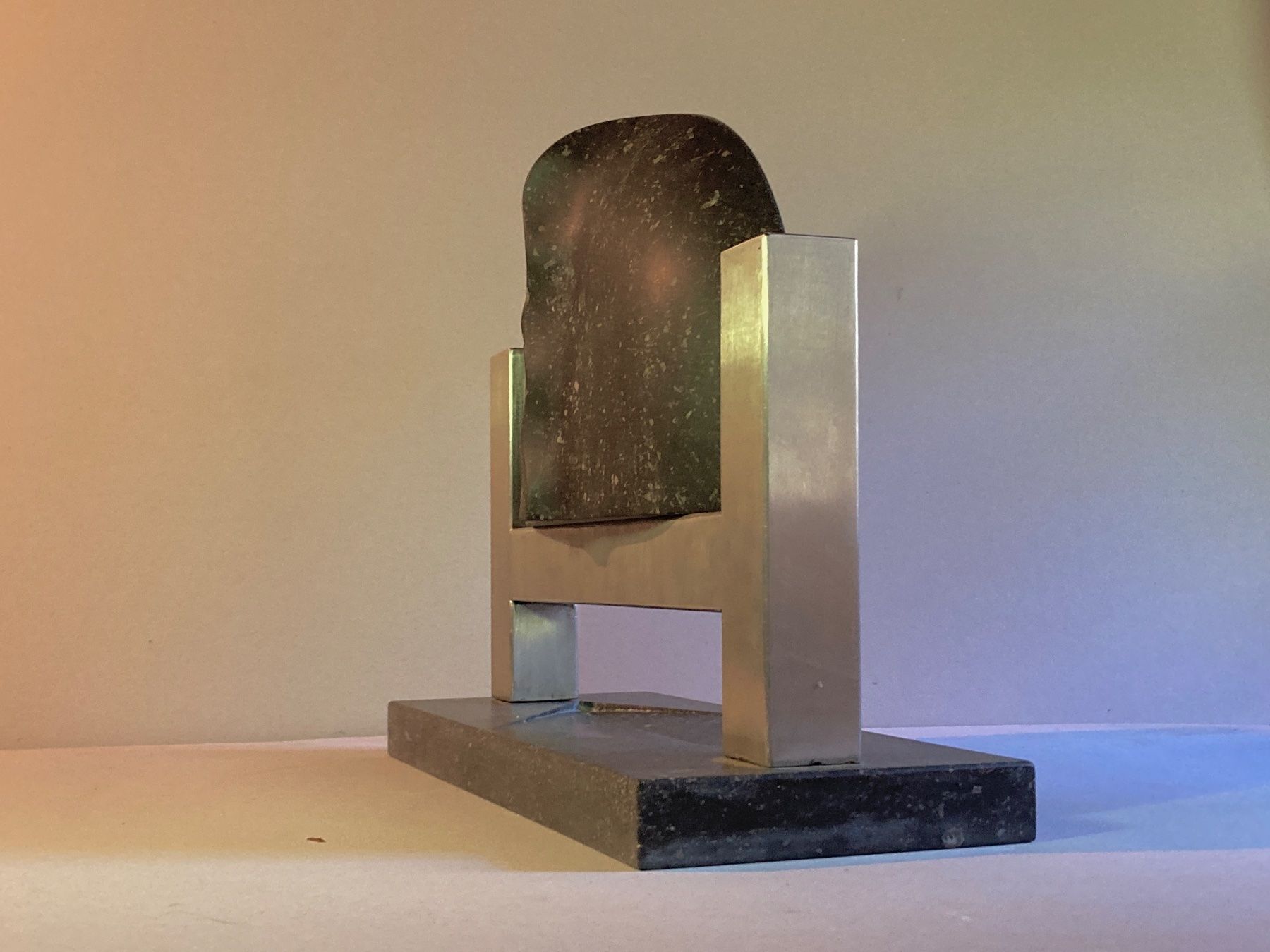 Sculptures & Statues: sculpture en pierre et inox – D'occasion à Bure par 5U276C 2