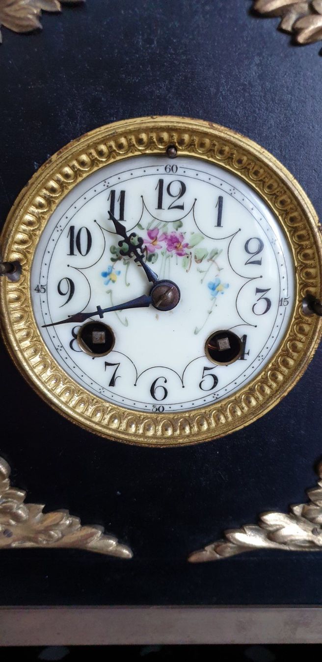 Orologi da terra & Orologi da parete: Französische Uhr Ad. Mougin – Usato da Emmen venduto da Brockofsky 1