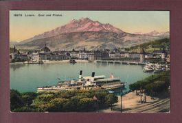 LUZERN - Quai - Bahnhof - Pilatus - Schiff