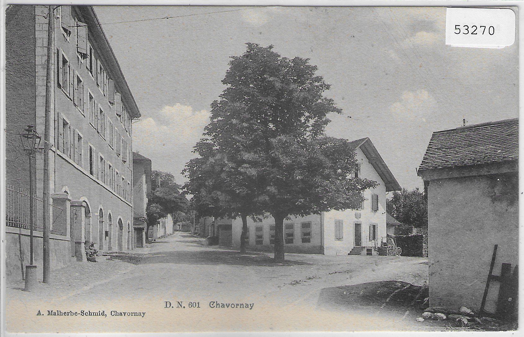 Cartoline postali: Chavornay - Interieur du village – Usato da Ettingen venduto da Kartenplanet