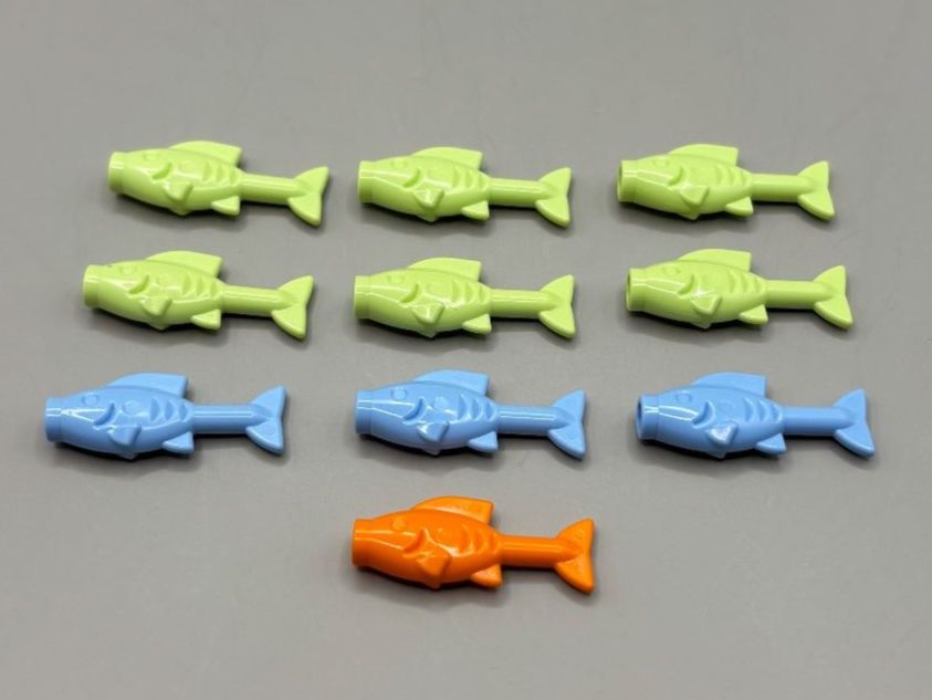 Lego Kit di costruzioni: 10x Lego Fische NEU – Nuovo (secondo la descrizione) da Lengnau AG venduto da Chefe43