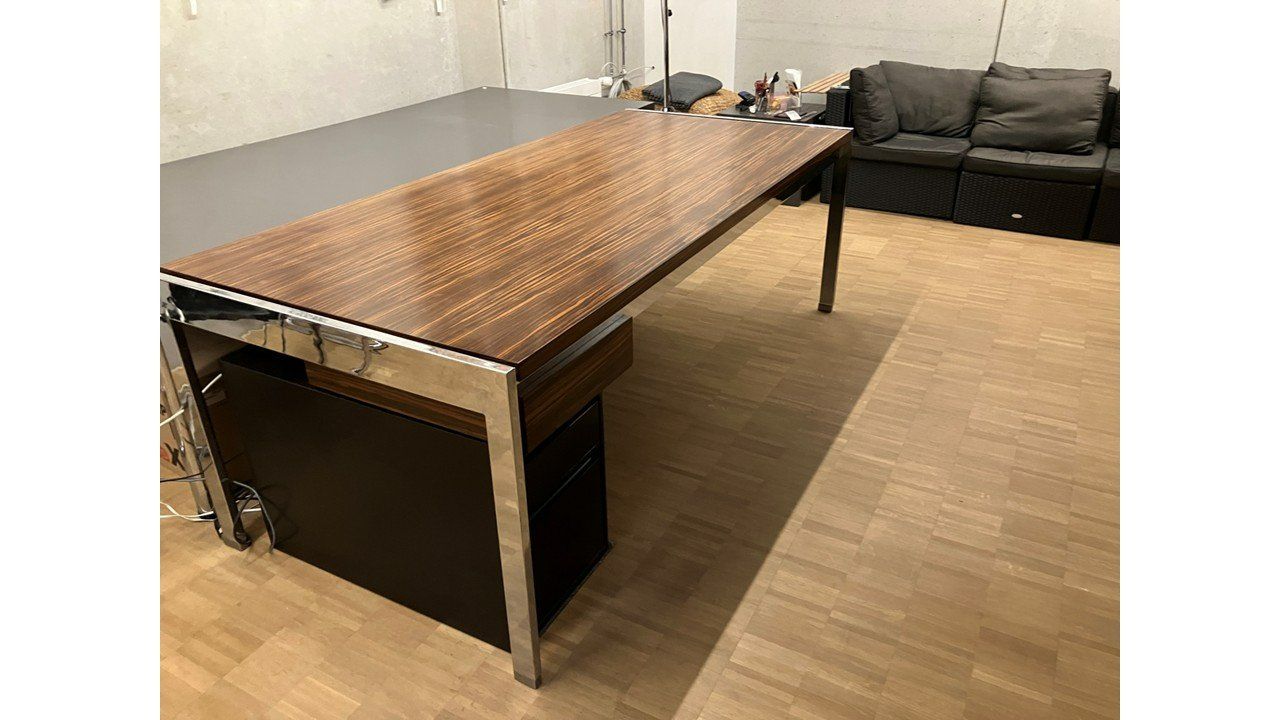 Schreibtische: Bürotisch Designmodell, Einzelstück – Gebraucht aus Murg von inf_gy8v 4