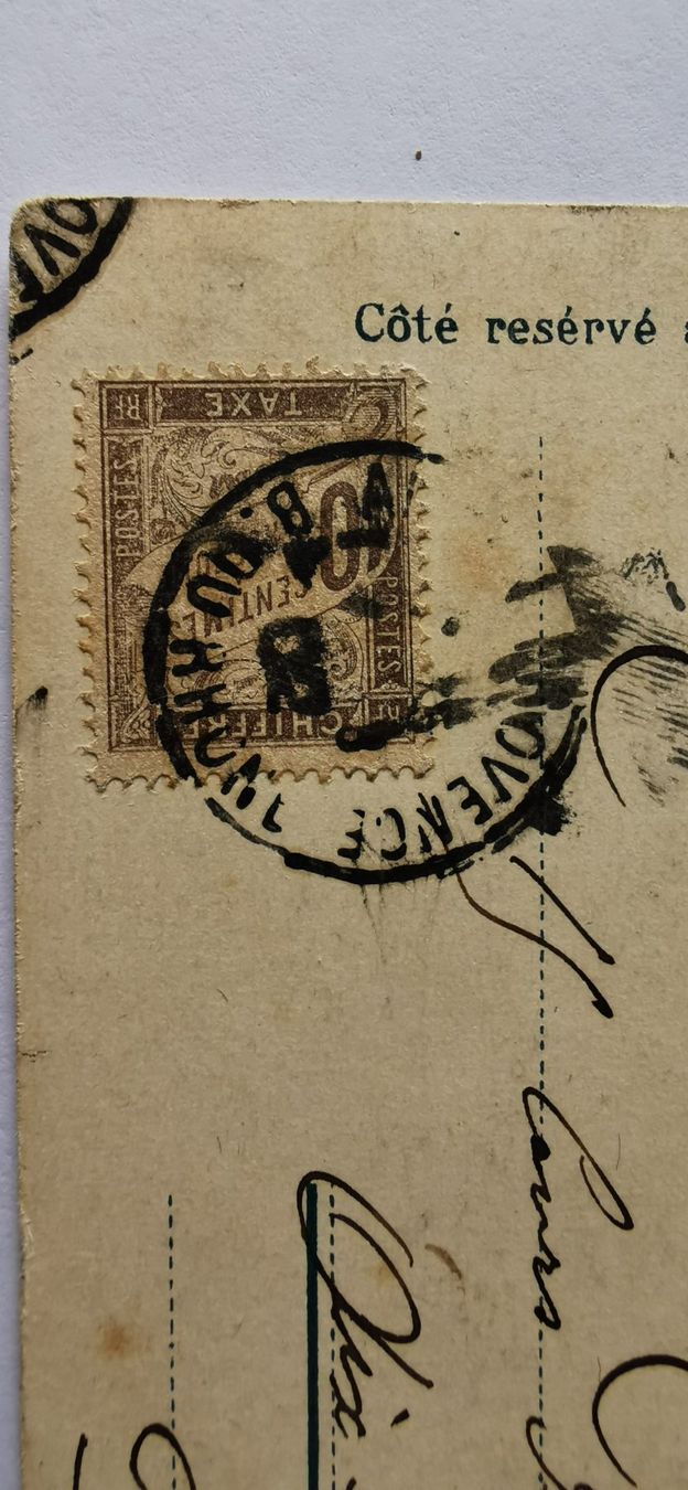 Alle Briefmarken: Carte postale Weltpostverein 1902 – Gebraucht aus Aadorf von Chnorli-Furz 3