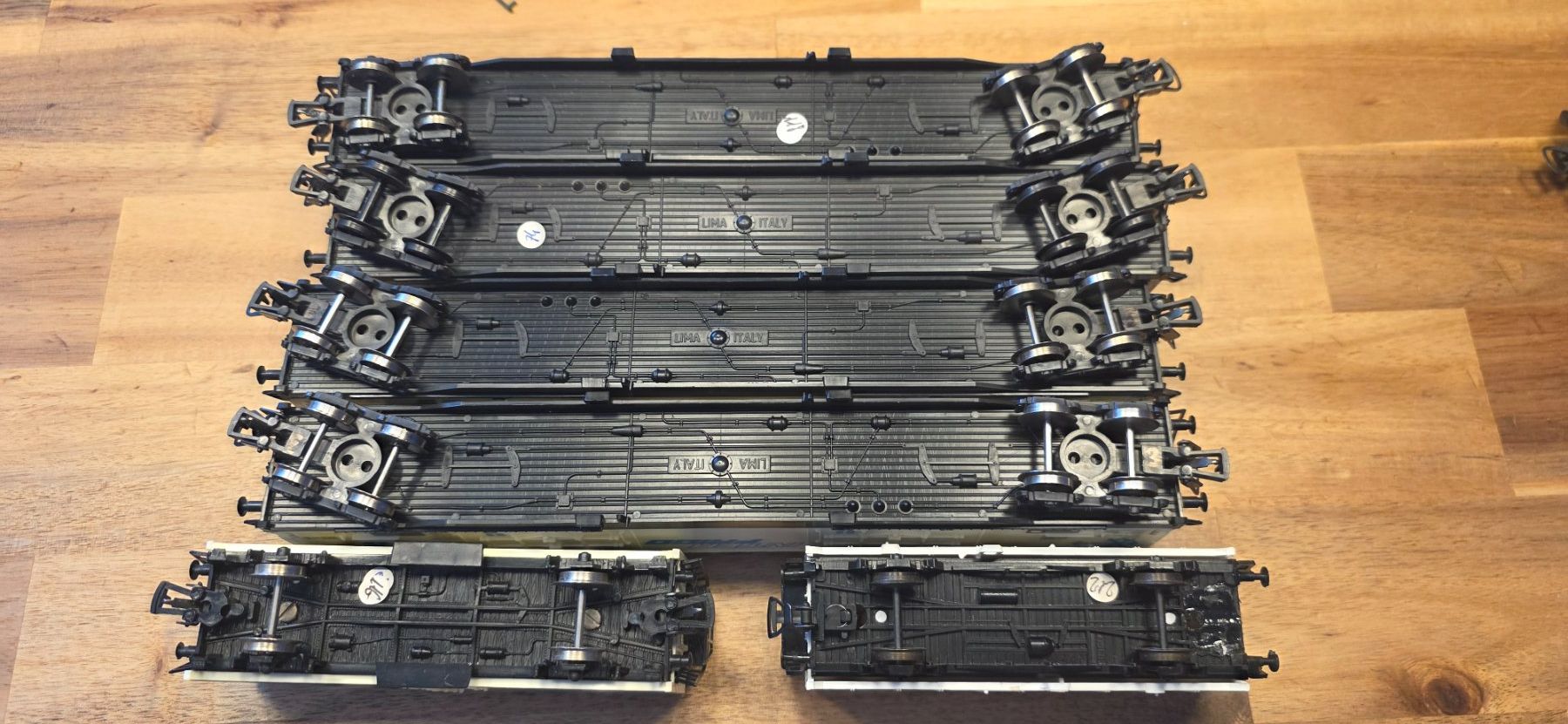Lima Modellini di ferrovie: Modellbahn Waggons Interfrigo Set 6 Stk. gebraucht – Usato da Hochfelden venduto da Danizh0 3