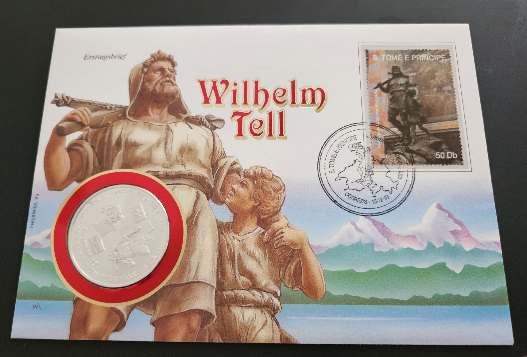 Tutti le monete: Silber-Münzbrief Wilhelm Tell – Usato da Winterthur venduto da ManuM88