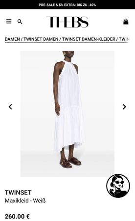 Twinset Maxikleid, Sommerkleid, Grösse S
