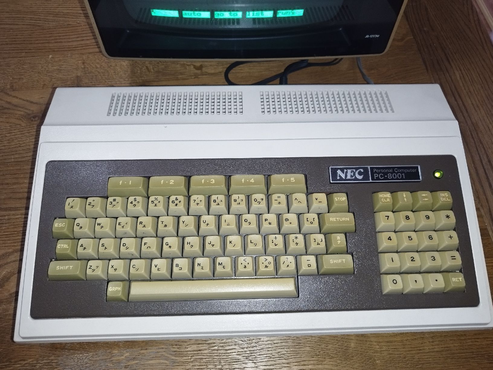PC: NEC PC-8001 + CRT – Usato da Domdidier venduto da look80486 1