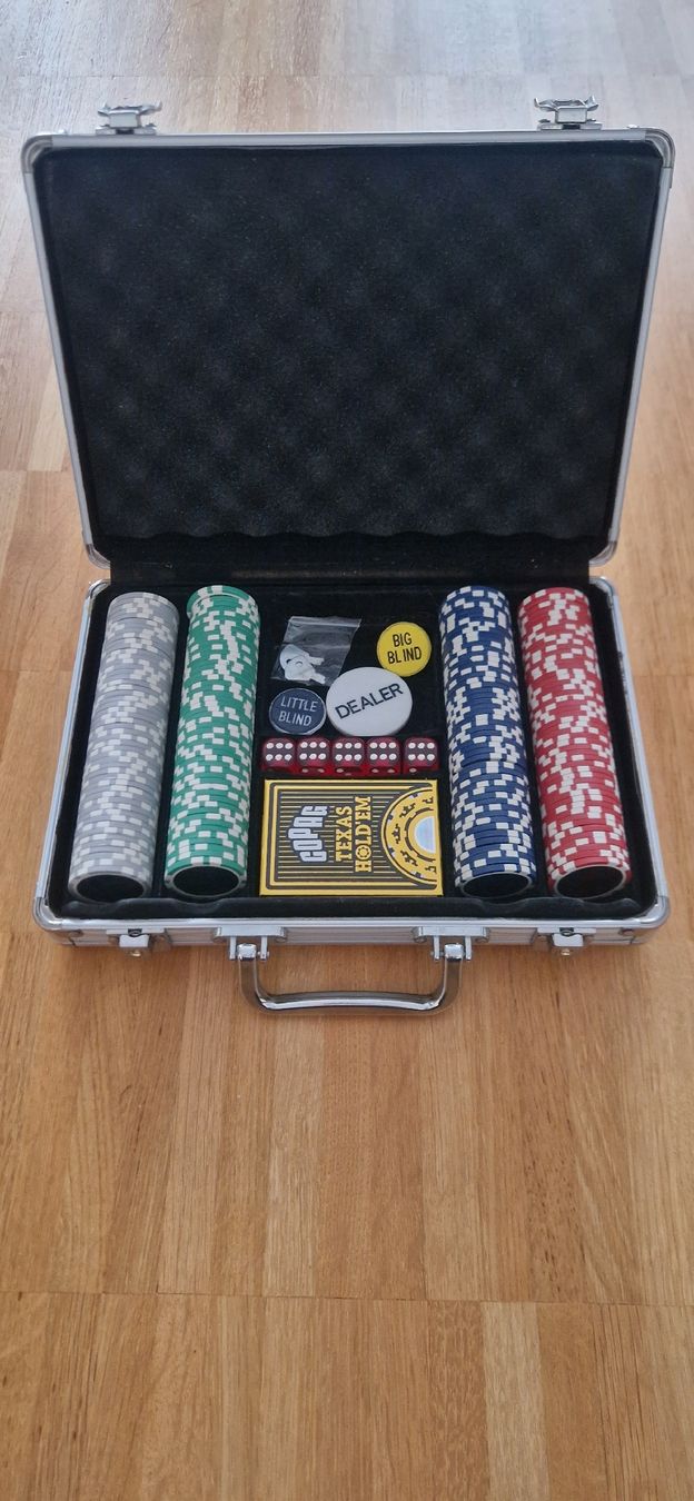 Giochi: Poker Set im Alukoffer – Usato da Riehen venduto da Aconitum