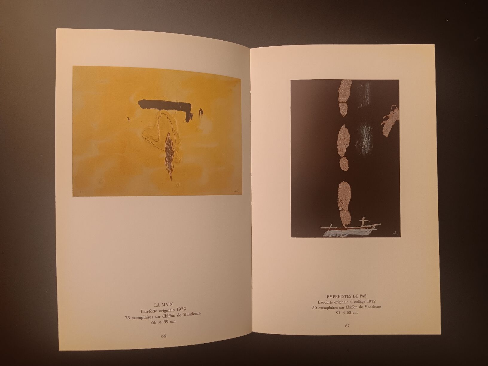Bücher: Tapies œuvre gravée – Gebraucht aus Lausanne von Grabock 4