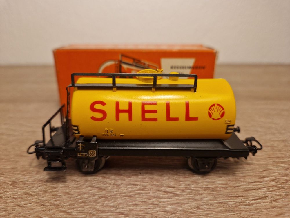 Märklin 4502 Kesselwagen Shell H0 (1) (D'occasion) à St-Aubin-Sauges ...
