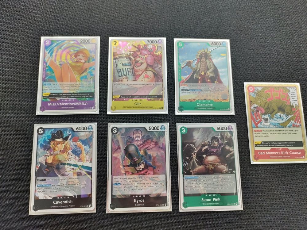 One Piece TCG - OP-04 - Rare Cards [EN] | Kaufen auf Ricardo