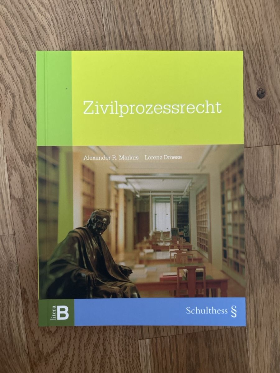 Libri: Zivilprozessrecht, Markus, Droese – Usato da Bellinzona venduto da giulia.bernasconi