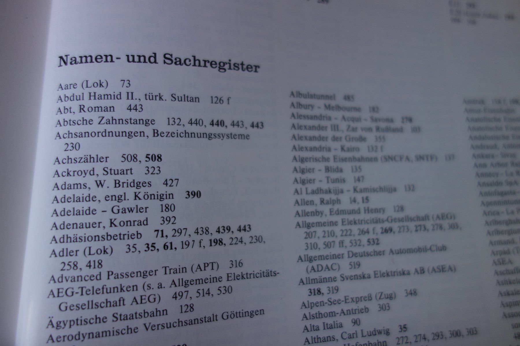 Libri: Geschichte der Eisenbahn (Ralf Roman Rossberg) – Usato da Schachen b Herisau venduto da Locophon 6