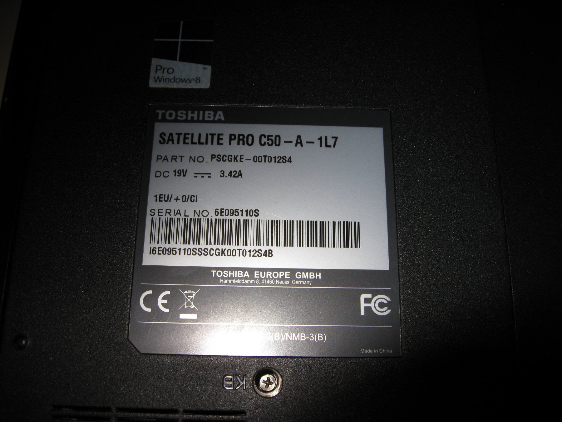 Toshiba Notebooks: Notebook Toshiba Satellite Pro C50 – Gebraucht aus Burgdorf von Crubi 2