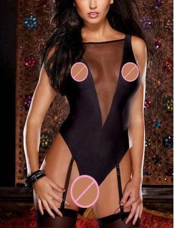 NEUER sexy Erotik Straps Body uni schwarz Gr. S - 2021122