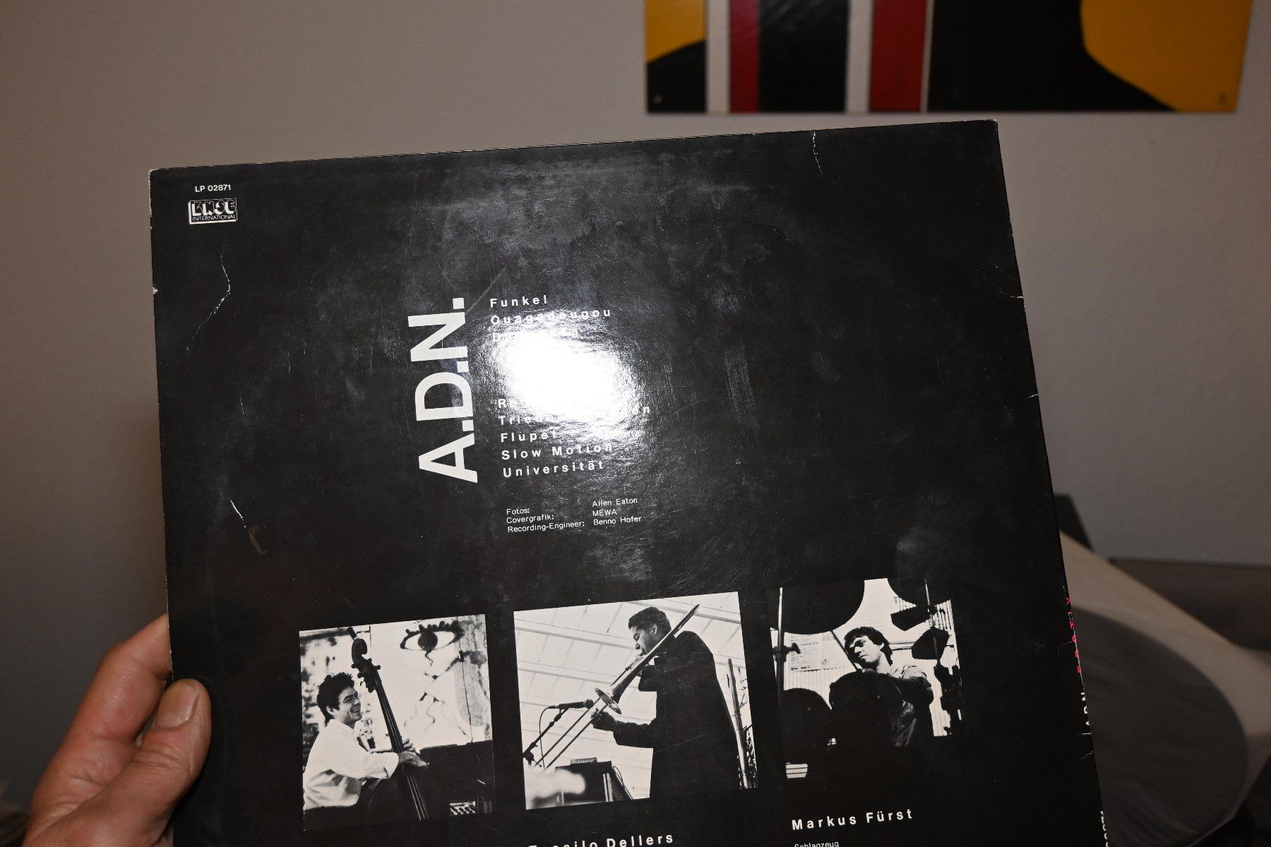 Schallplatten: CH contemporary 1987 A.D.N. – Eroti** VG+/ EX- – Gebraucht aus Pfaffhausen von mono_rec 3