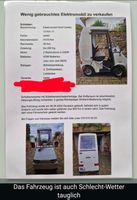 kaum gebrauchtes Elektromobil