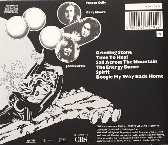 CDs: The Gary Moore Band - Grinding Stone – Gebraucht aus Grüningen von azulgris 1