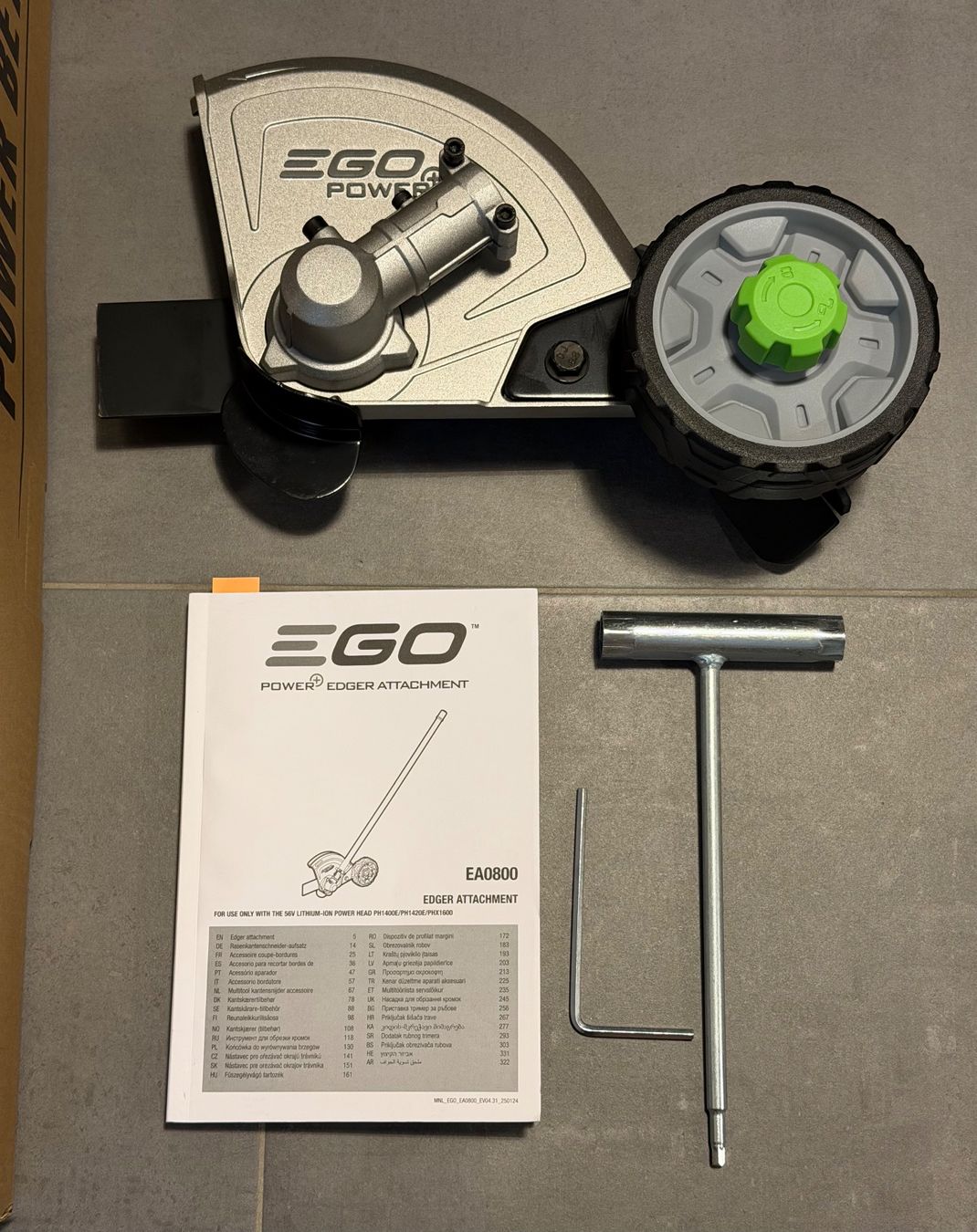 Ego Tutti gli attrezzi: EGO Power+ EA0800 Multi Tool Rasenkantenschneider-Aufsatz – Nuovo (secondo la descrizione) da Embrach venduto da Canderau 1