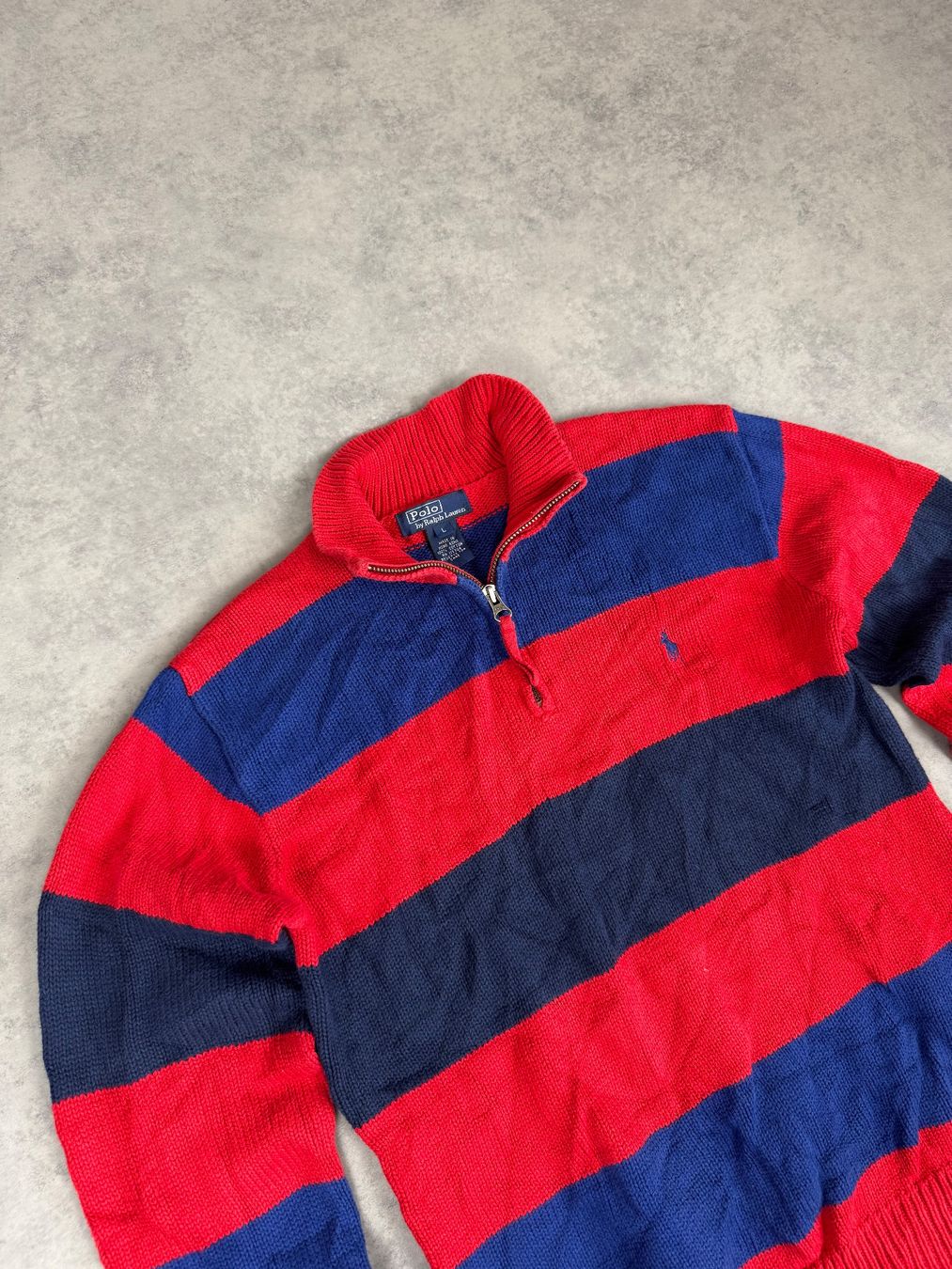 Ralph Lauren Pullover & Sweatshirts: Ralph Lauren Quarter-Zip Pullover - Grösse: XS | Vintage – Gebraucht aus Fraubrunnen von simon_28839 1