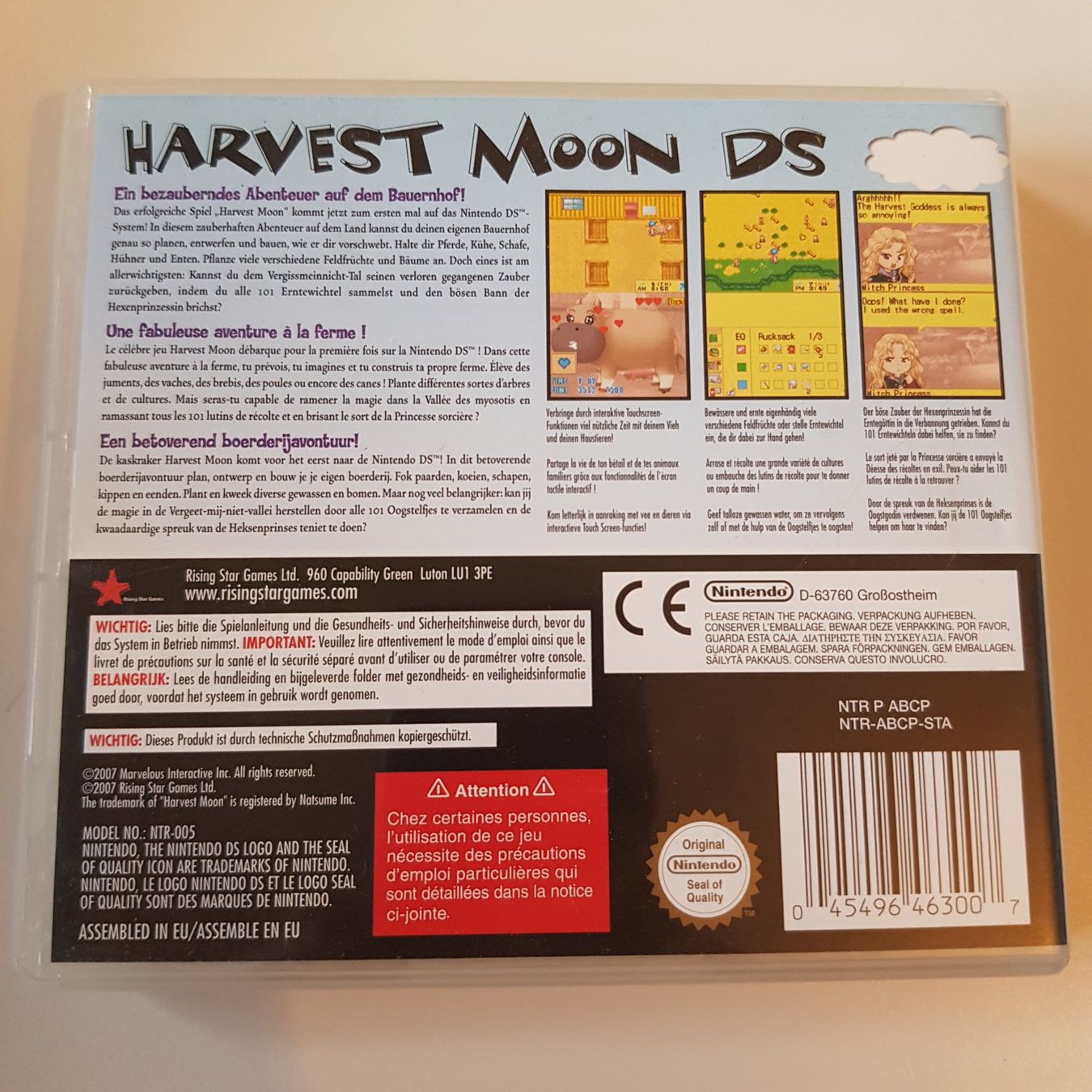 Nintendo Giochi: Harvest Moon DS – Usato da Münchenstein venduto da 2DGames 1