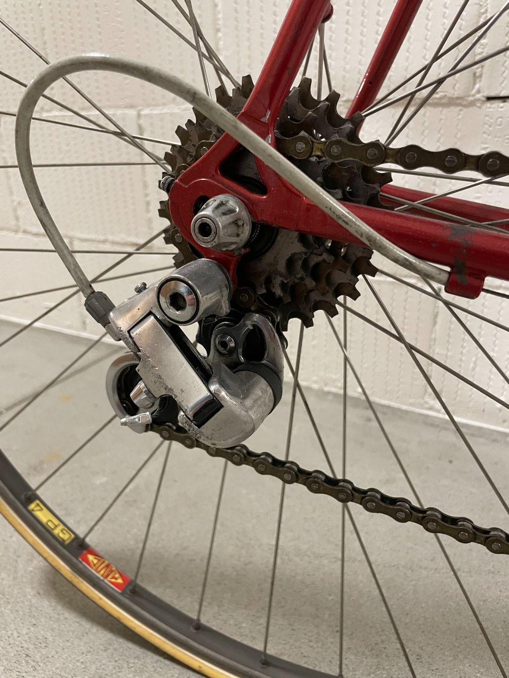 Gerber Biciclette: Rotes Rennvelo Gerber (Rahmengrösse 60) – Usato da Zürich venduto da car_xyb2 7