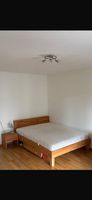 Bed, nightstand and matress