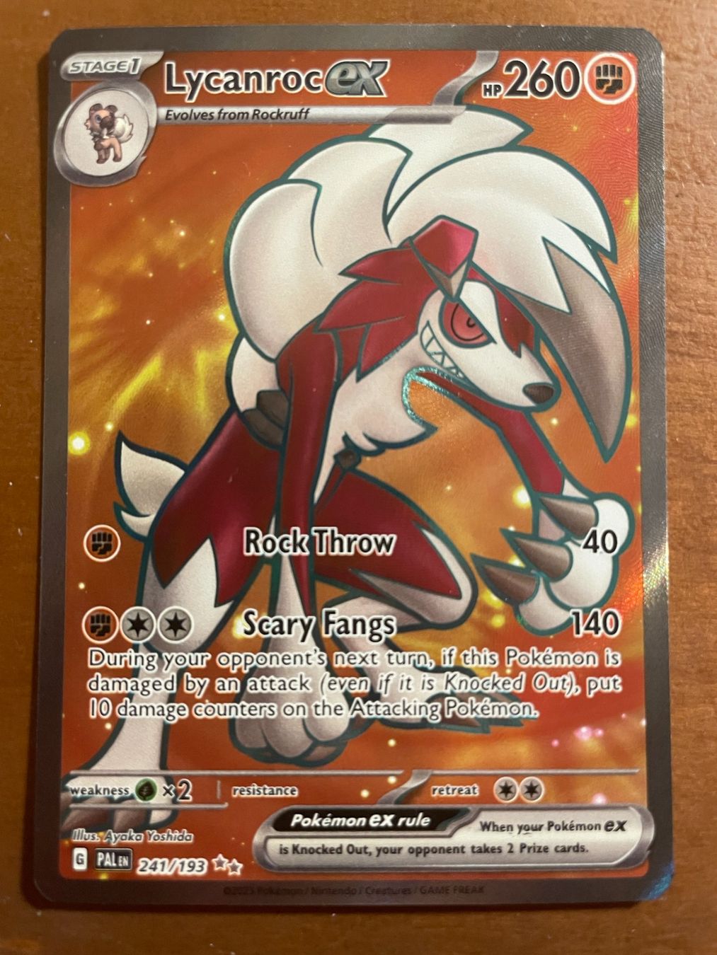 Pokémon Cartes à collectionner: Pokemon Lycanroc eX (Versand gratis) – Neuf (Voir description) à Chur par Angerson