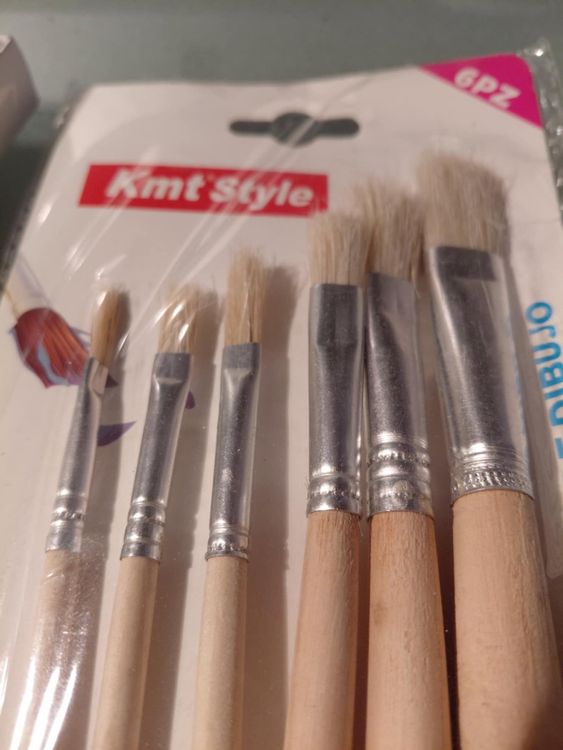 Colori: Set mit 48 Acrylfarben und 9x Pinseln zum Malen! set couleur – Nuovo e nell'imballaggio originale da Minusio venduto da graziano11 7