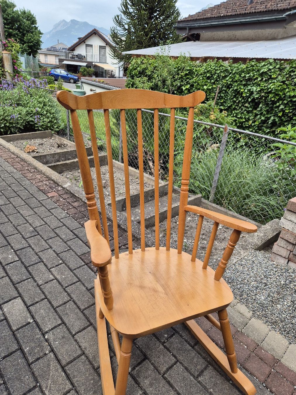 Chaises: Schaukelstuhl – D'occasion à Vilters par Fleiflomi 1