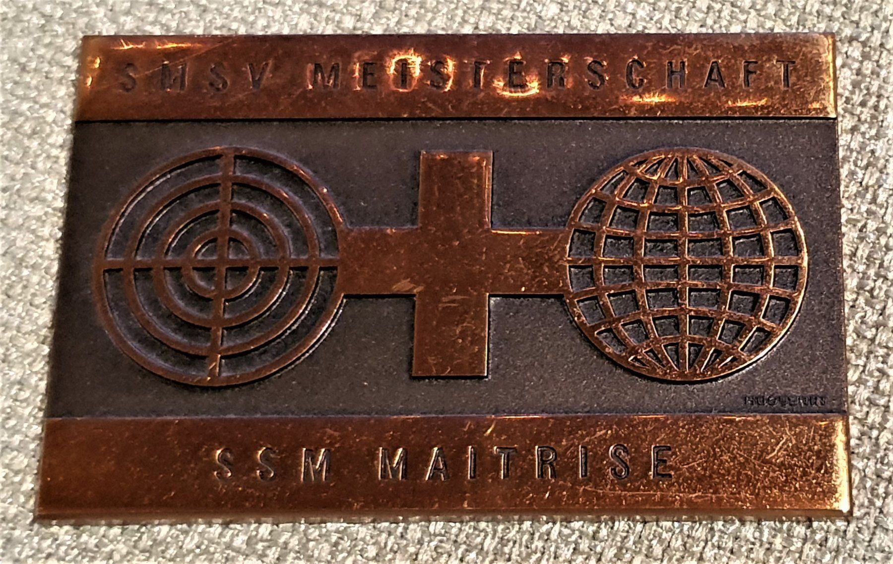 Medaillen: F308 - SMSV Meisterschaft SSM Maitrise – Gebraucht aus Reinach BL von Boston-Verkauf 1