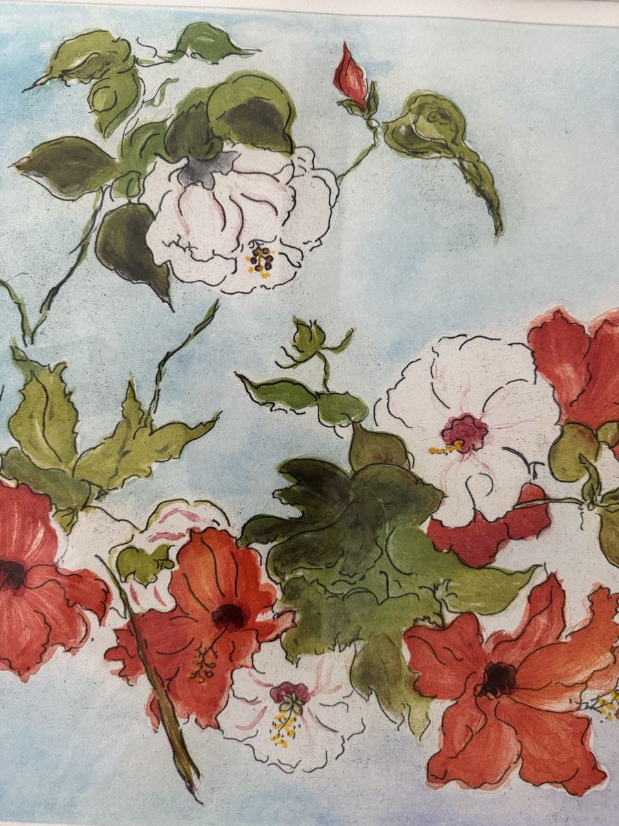 Grafica & Litografie: Silke Glättli, Lithographie. Nr 55 v. 100 – Usato da Safenwil venduto da Corahund 1