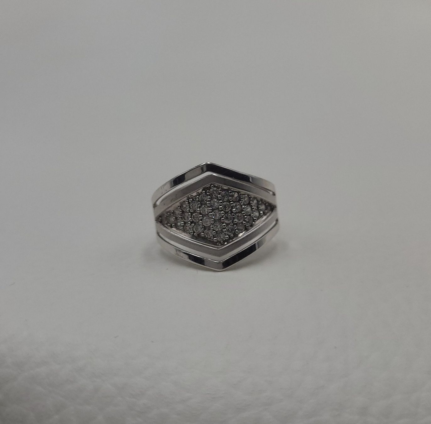 Anelli: Gold 585 Weiss Gold Mit Steine – Usato da Wald ZH venduto da Dasilver 2