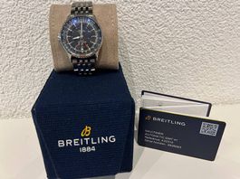 Breitling Navitimer GMT 41, Automatikuhr, Neu!