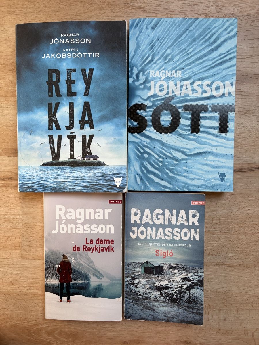 Libri: Lot de 4 romans policiers Ragnar Jonasson état correct – Usato da Crissier venduto da Nouchki76
